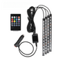Strisce LED interne per auto – Controllo remoto e installazione facile 