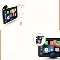 Sistema multimedia para coche - Pantalla HD y CarPlay inalámbrico