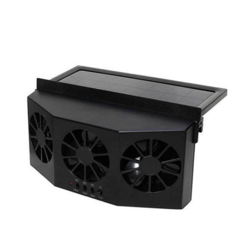Ventilador Solar Para Coche – Ideal En Verano 