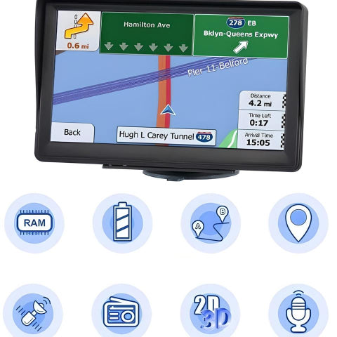 GPS Voertuig Multifunctioneel – Nauwkeurige Routes En Stemgeleiding 