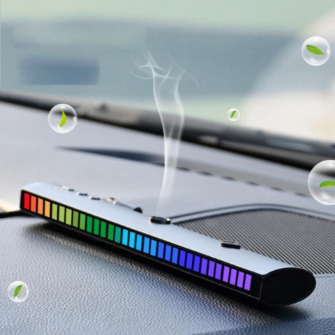Aromadiffuser med LED-belysning og friskhet om bord 