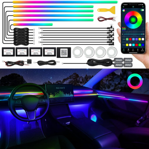 Auto LED Interieur Verlichting Kit — Creëer de Ideale Sfeer 