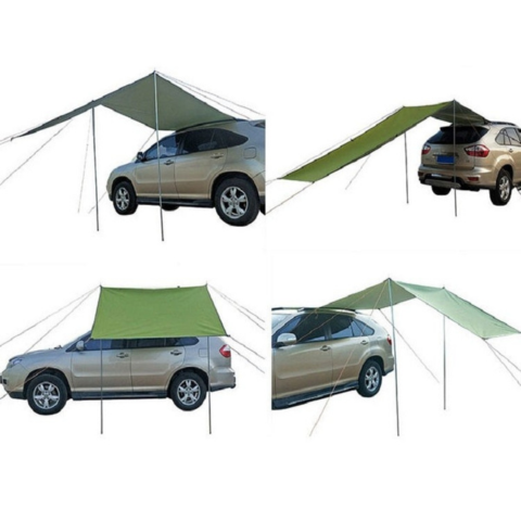Hatchback Awning for Car – Perfect Against Sun and Rain 