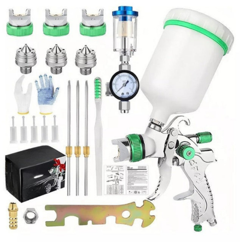 Professionelle Spritzpistole – Einstellbar und Multifunktional 