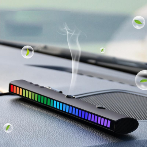 Aromadiffuser med LED-belysning og friskhet om bord 