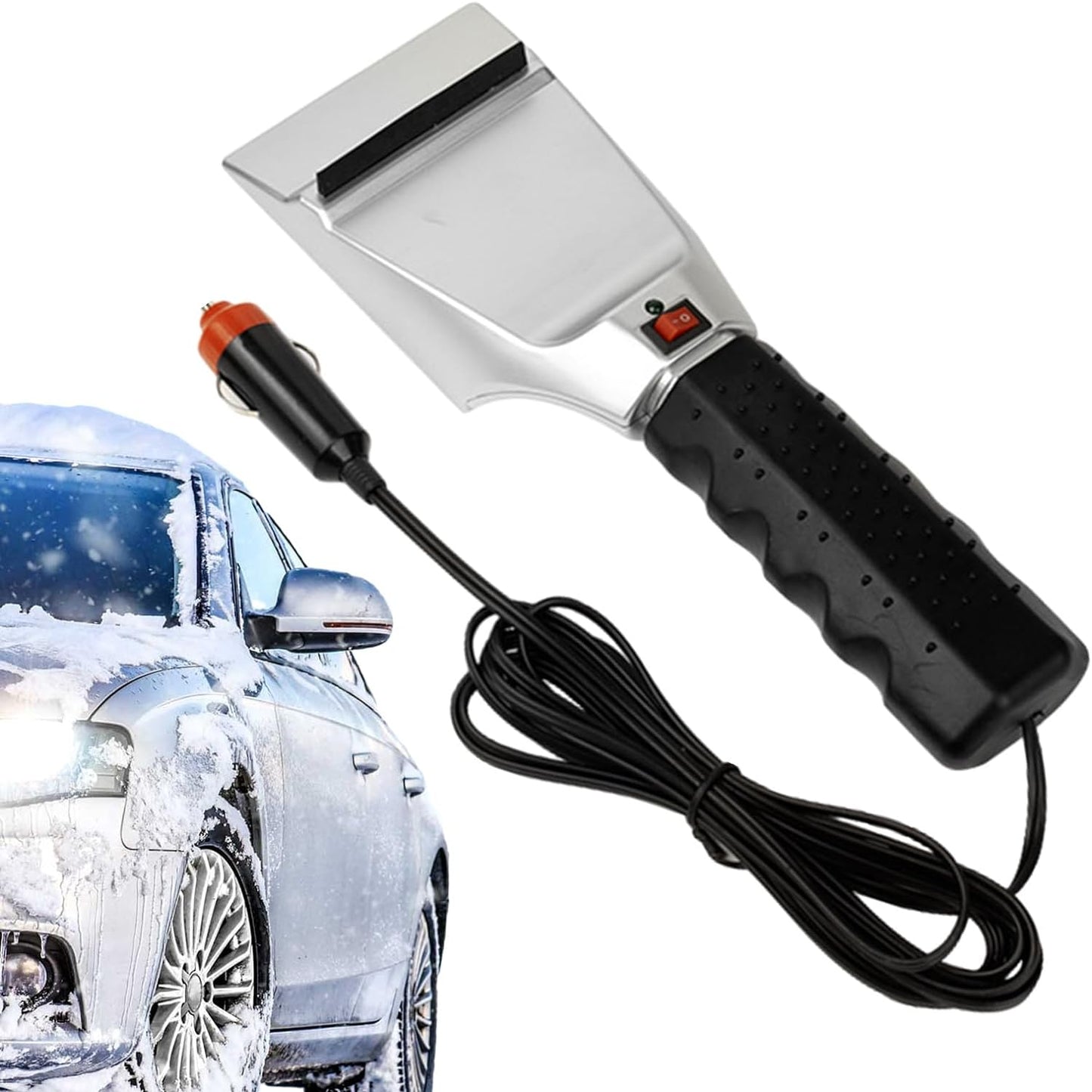 Elektrisk 12V Vindrutetorkare — Klar Vindruta På Några Minuter 