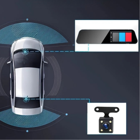 Montowana magnetycznie kamera samochodowa 1080p - jakość obrazu i łatwość obsługi