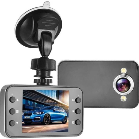 Dashcam Full HD liiketunnistimella ja yökuvauksella - liikenneturvallisuus ja jatkuva tallennus
