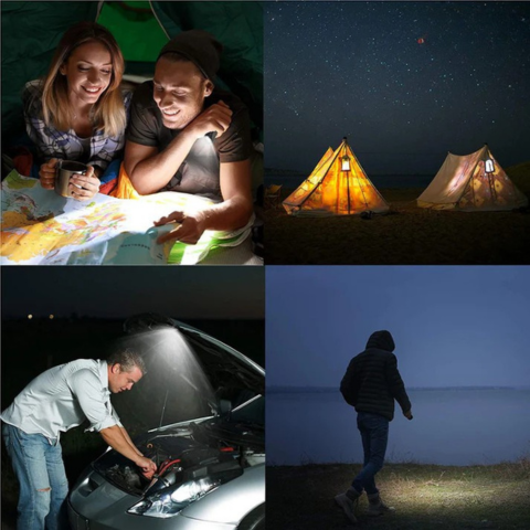 Zestaw lampek rowerowych ładowanych przez USB - pełna widoczność i bezpieczeństwo