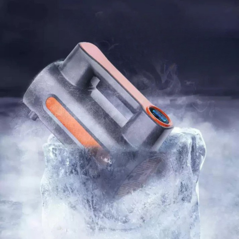 Compresor de aire portátil - Pantalla digital y presión ajustable