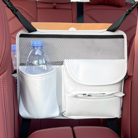 Wiszący organizer samochodowy - wiele kieszeni na akcesoria codziennego użytku