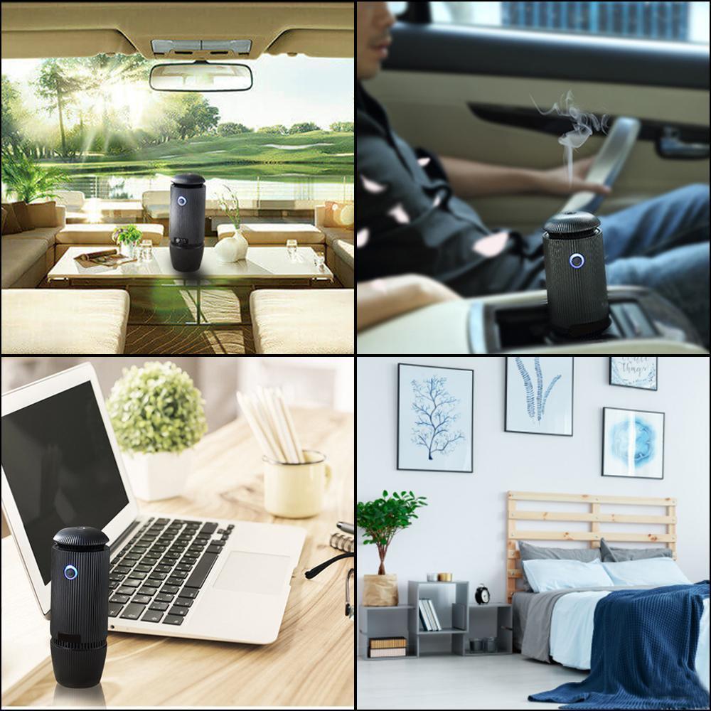 Kannettava Ilmanpuhdistin Autossa — Raikkautta ja Hyvinvointia Matkalla 