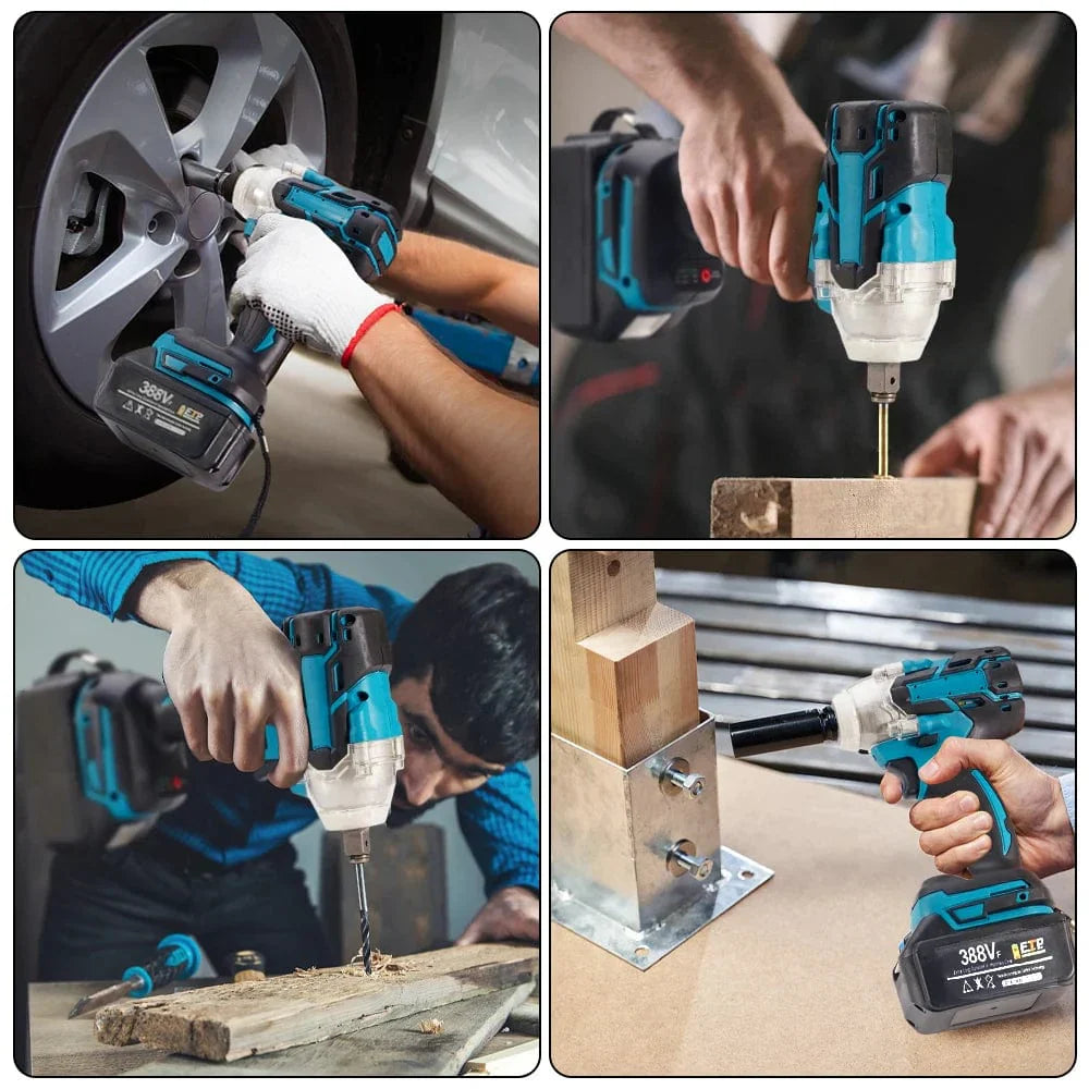 Cordless Hammer Drill - Perfect for Workshop and Garage 