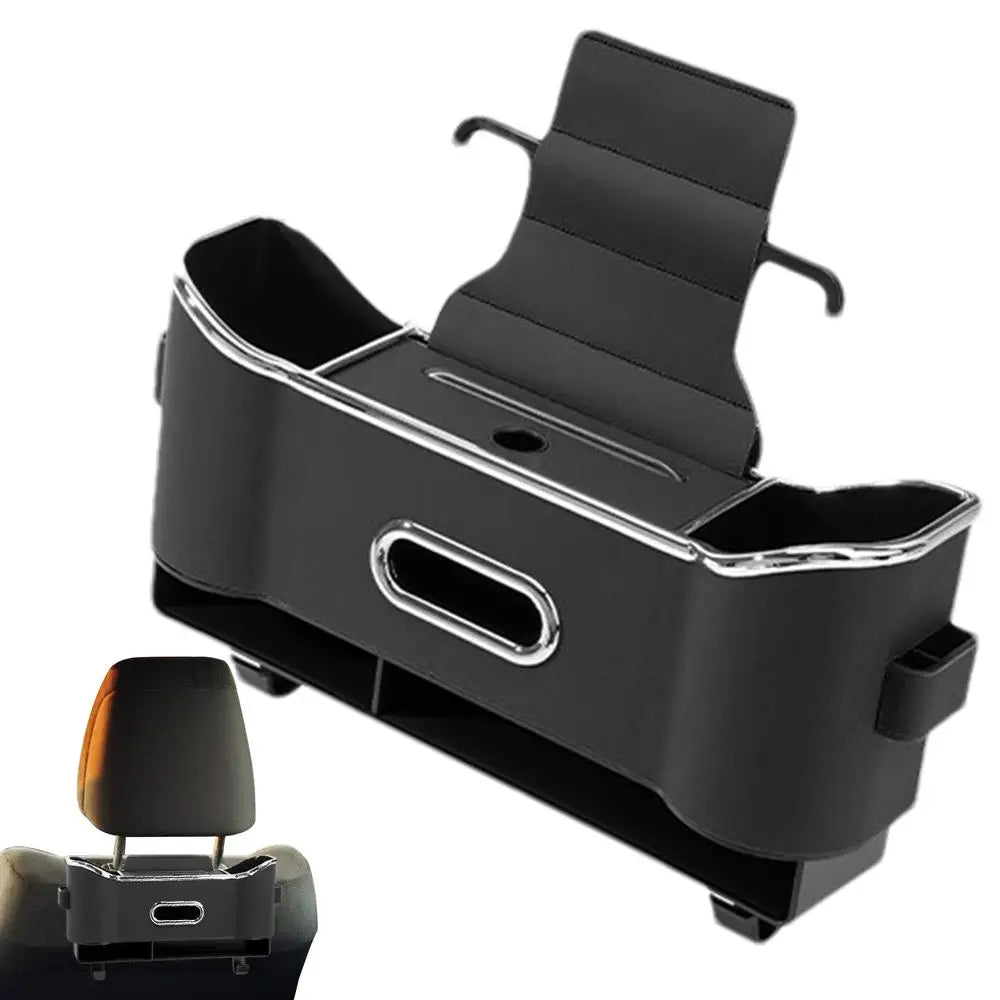 Hátsó ülésrendező kampókkal és tárolódobozzal - optimalizált hely és rendezett autó