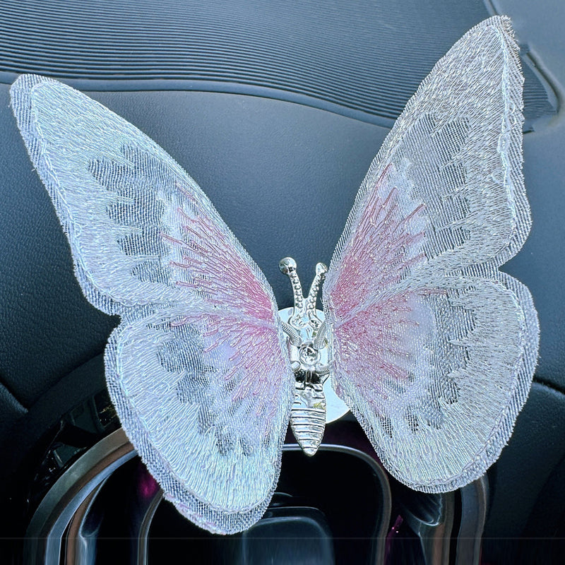 Clip de fragancia mariposa para coche – Elegancia y frescura a bordo 