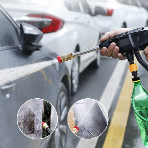 ワイヤレス洗浄ガン – 高圧車両洗浄に最適 