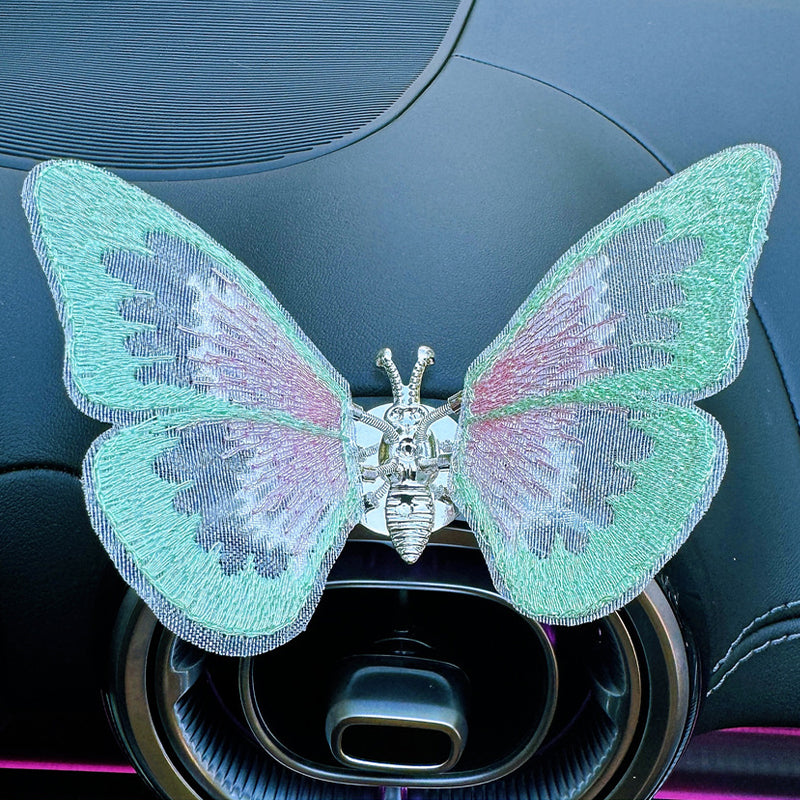 Clip de fragancia mariposa para coche – Elegancia y frescura a bordo 