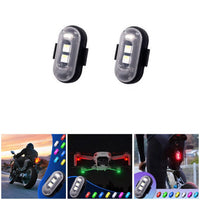 LED světlo proti kolizi – cyklistika a motocykly 