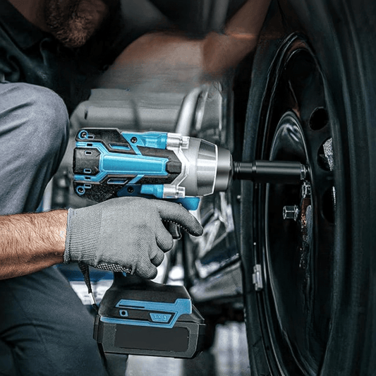 Trapano Avvitatore a Percussione Senza Fili – Perfetto per Officina e Garage 